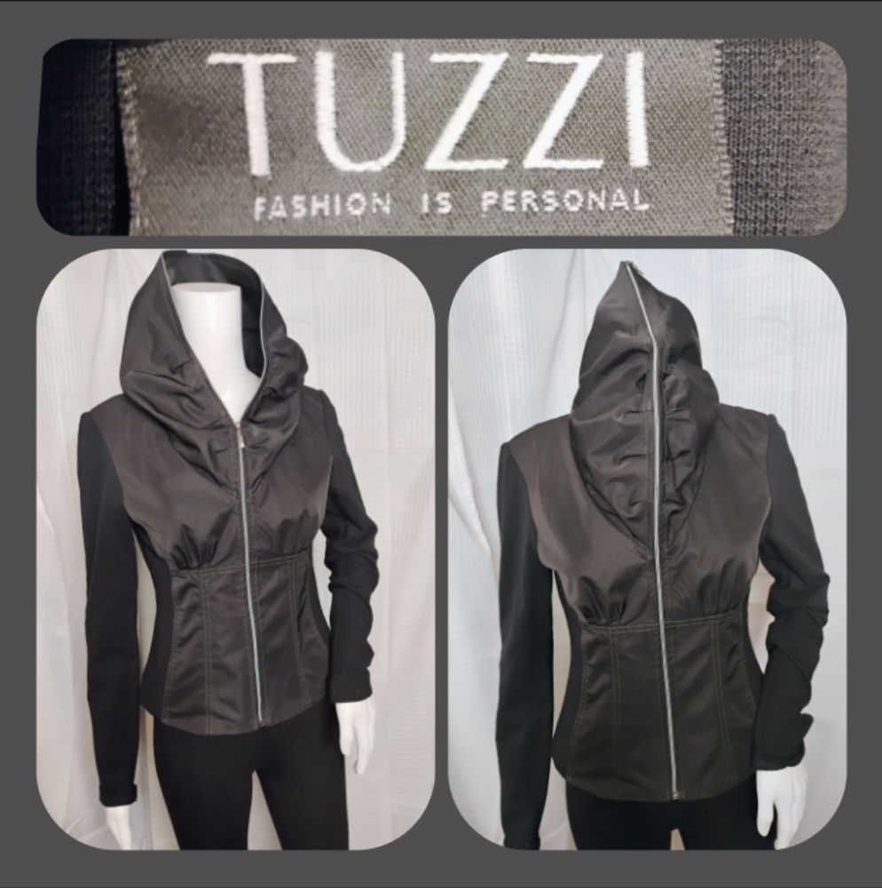 Tuzzi Black Full Hoodie